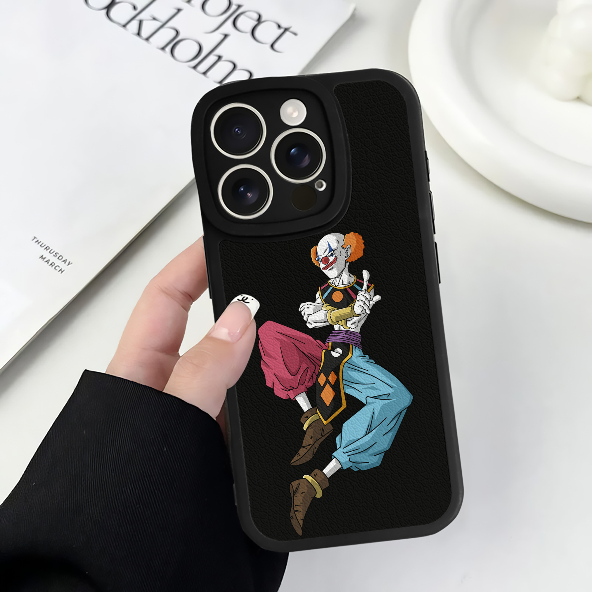 （画像用） ドラゴンボール DRAGON BALL 【iPhone 16シリーズ対応】シリコンスマホケース（レザー調） 材質：シリコン